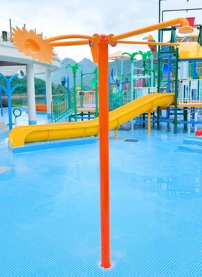 Goede prijs. Roestvrij staal zonnebloem water spray kenmerk onregelmatige vorm voor waterpark splash pad en kinderbad online