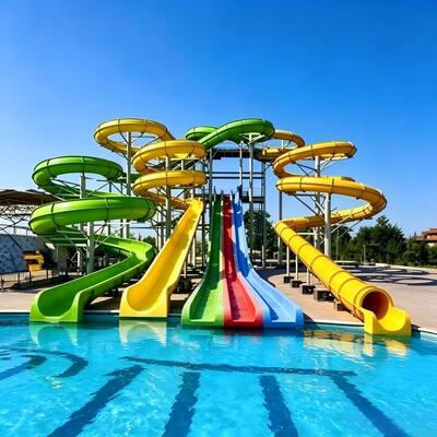 Waterpark voor zwembad waterglijbaan gebruik voor aquapark ontwerp op maat