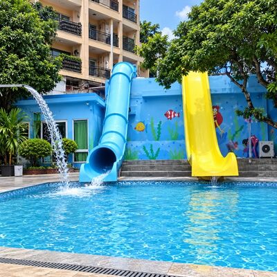 Buitenzwembad waterglijbaan glijbak ton glasvezel pretpark met CE