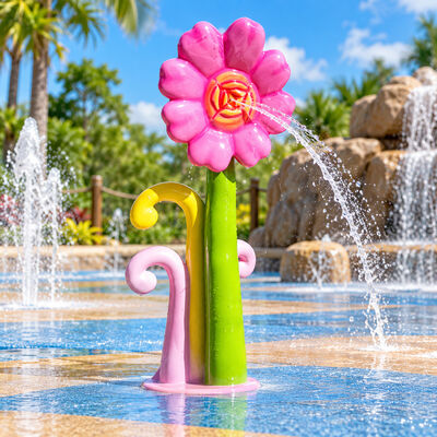 Goede prijs. Flower Water Spray Feature Voor Splash Pads Zwem zwembad Water Games Voor Kind Met Ontwerpen online