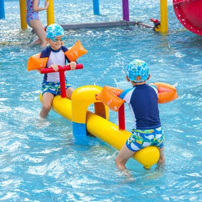 Goede prijs. Interactief Wipwater Speeltoestel met Gegalvaniseerd Staal voor Waterglijbaan Speeltuin online