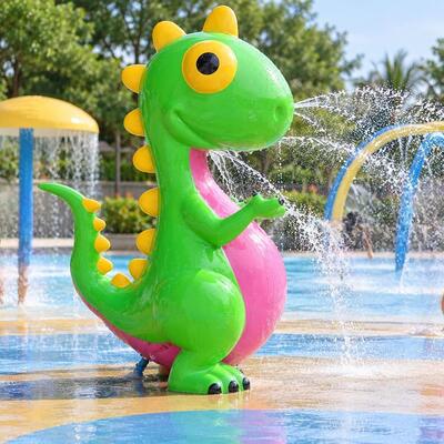 Goede prijs. Op maat gemaakte glasvezel spuitpannen in dinosaurus- en tekenfilmvormen met CE online