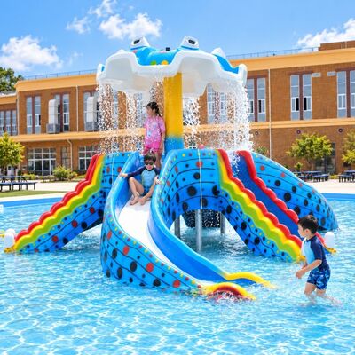 Goede prijs. Water Speeltoestellen Voor Kinderen Octopus Waterglijbaan Glasvezel Met 12 Maanden Garantie online