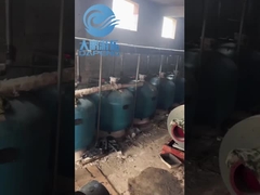 Fiberglass Lake Waterpark apparatuur Privé zwembad glijbaan, commerciële waterpark glasvezel glijbaan