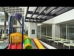 Water speeltuin gieten emmer, water splash pad voor kinderen, speeltuin water glij set