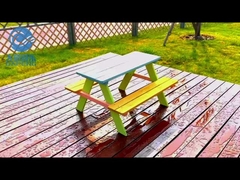 De veelkleurige Jonge geitjespicknick van Seat van Zwembadtoebehoren niet Giftige Reeks van de de Lijstbank van de 4