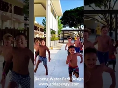 Populaire Vliegende Zwembadglijbaan voor Resort Zwembad